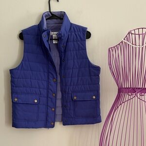 Jones New York Sport Purple Fleece Jacket